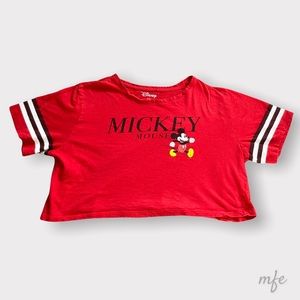 MICKEY MOUSE T Shirt .. Half Shirt .. Tee .. Size L